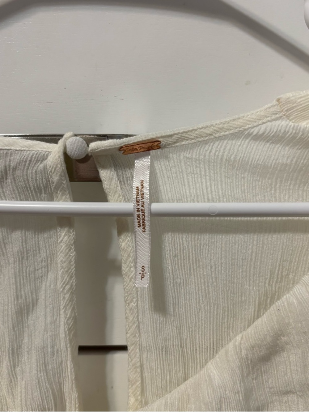 Free People Daia Puff Sleeve Top - Picture 4 of 5